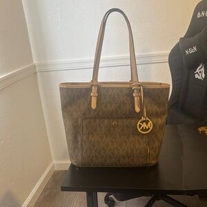 Michael Kors Signature Brown Tote